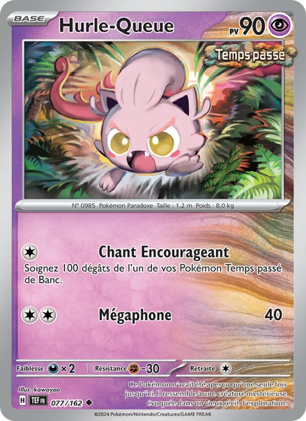 Carte Hurle-Queue 077/162 – Forces Temporelles