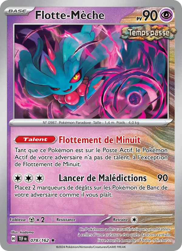 Carte Flotte-Mèche 078/162 – Forces Temporelles