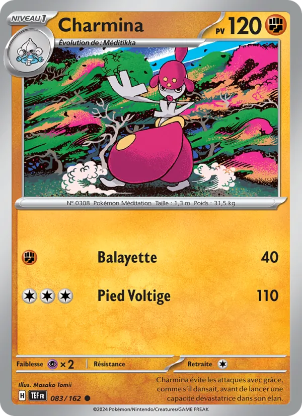 Carte Charmina 083/162 – Forces Temporelles