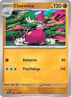 Carte Charmina 083/162 – Forces Temporelles
