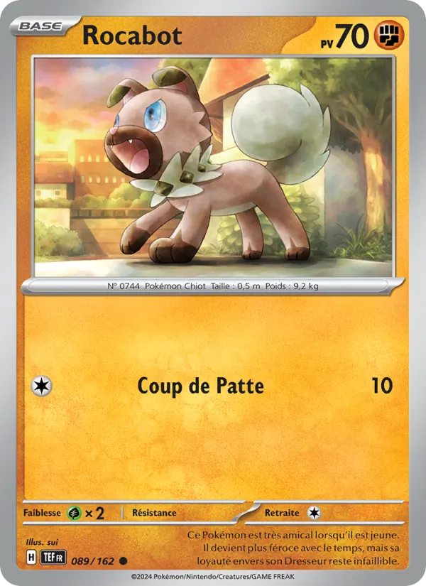 Carte Rocabot 089/162 – Forces Temporelles