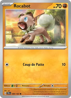 Carte Rocabot 089/162 – Forces Temporelles