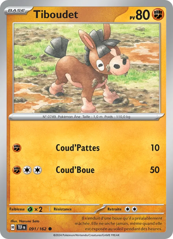 Carte Tiboudet 091/162 – Forces Temporelles
