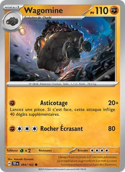 Carte Wagomine 094/162 – Forces Temporelles