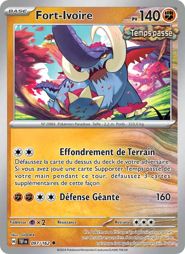 Carte Fort-Ivoire 097/162 – Forces Temporelles