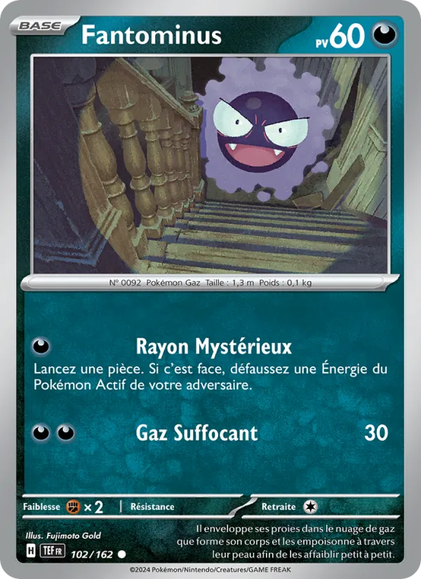 Carte Fantominus 102/162 – Forces Temporelles