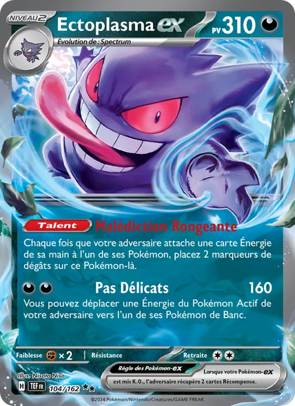 Carte Ectoplasma-ex 104/162 – Forces Temporelles