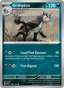 Carte Grahyèna 106/162 – Forces Temporelles