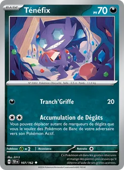 Carte Ténéfix 107/162 – Forces Temporelles