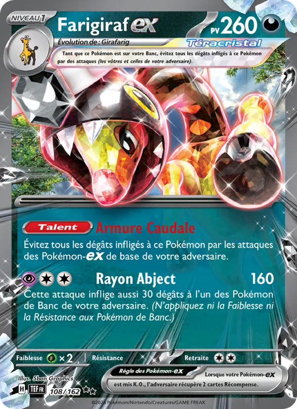 Carte Farigiraf-ex 108/162 – Forces Temporelles