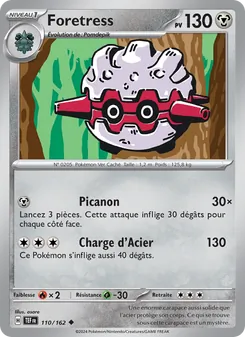 Carte Foretress 110/162 – Forces Temporelles
