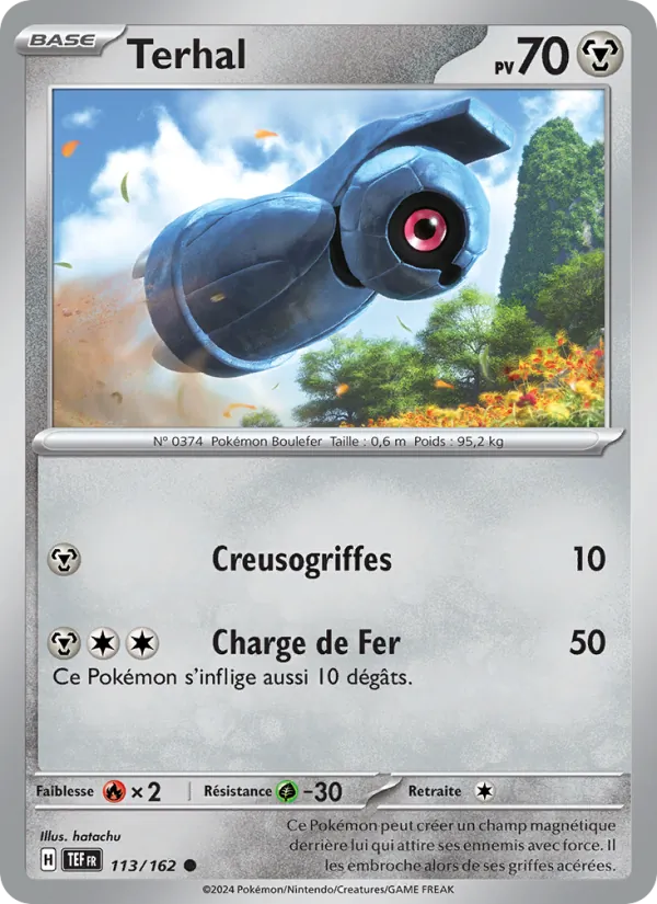 Carte Terhal 113/162 – Forces Temporelles