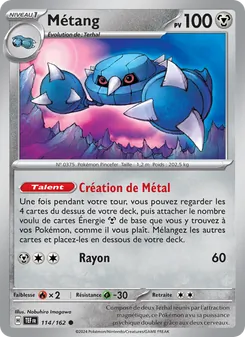 Carte Métang 114/162 – Forces Temporelles