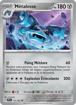 Carte Métalosse 115/162 – Forces Temporelles