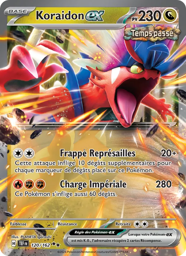 Carte Koraidon-ex 120/162 – Forces Temporelles
