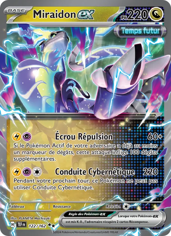 Carte Miraidon-ex 122/162 – Forces Temporelles