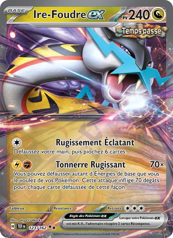 Carte Ire-Foudre-ex 123/162 – Forces Temporelles
