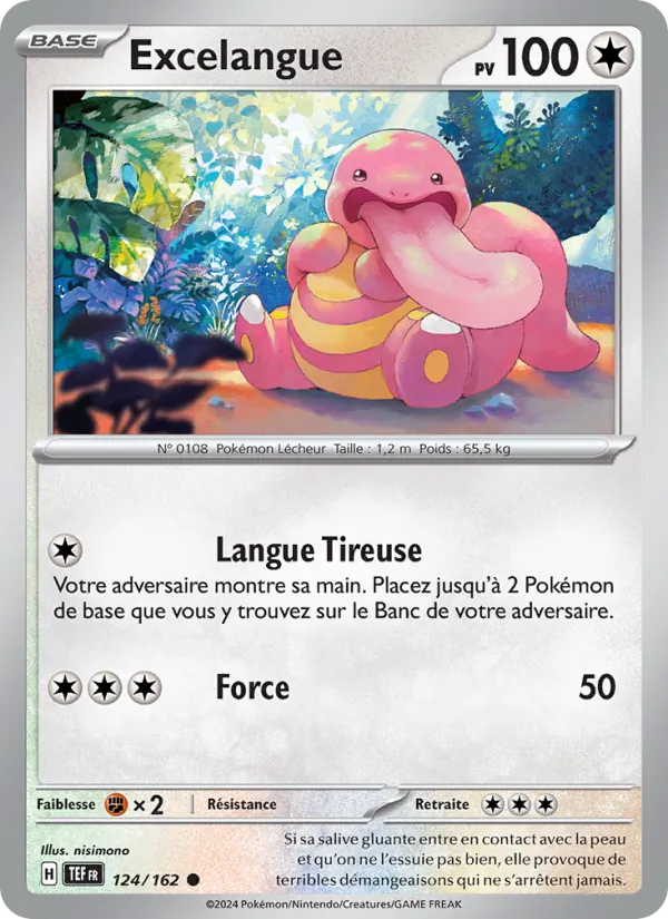 Carte Excelangue 124/162 – Forces Temporelles