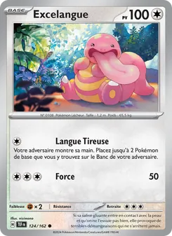 Carte Excelangue 124/162 – Forces Temporelles