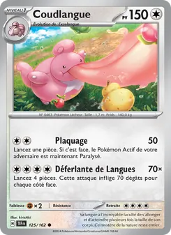 Carte Coudlangue 125/162 – Forces Temporelles
