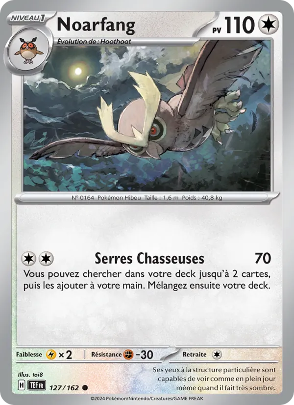 Carte Noarfang 127/162 – Forces Temporelles