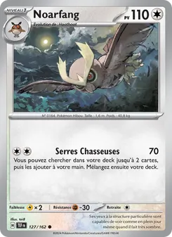 Carte Noarfang 127/162 – Forces Temporelles