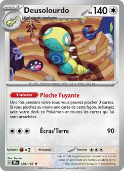Carte Deusolourdo 129/162 – Forces Temporelles