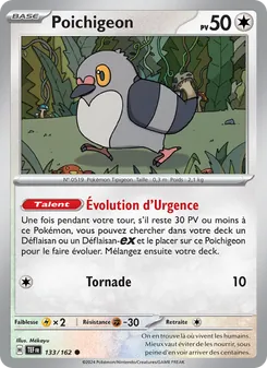 Carte Poichigeon 133/162 – Forces Temporelles