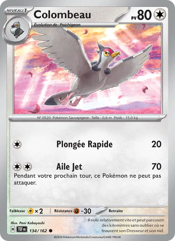 Carte Colombeau 134/162 – Forces Temporelles