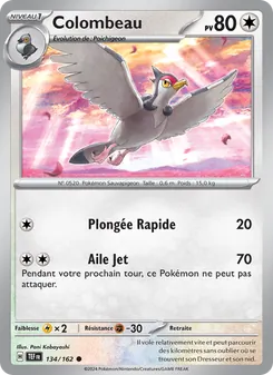 Carte Colombeau 134/162 – Forces Temporelles