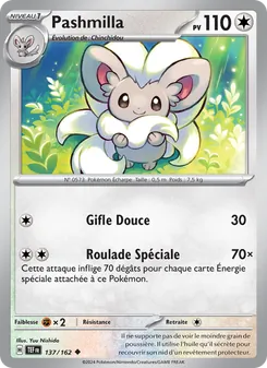 Carte Pashmilla 137/162 – Forces Temporelles