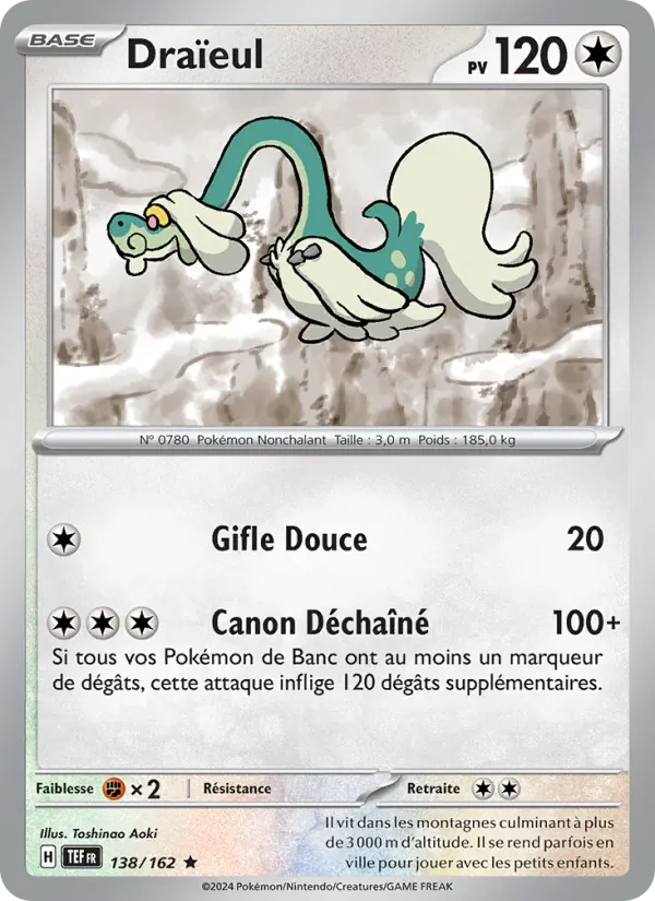 Carte Draïeul 138/162 – Forces Temporelles