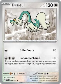 Carte Draïeul 138/162 – Forces Temporelles