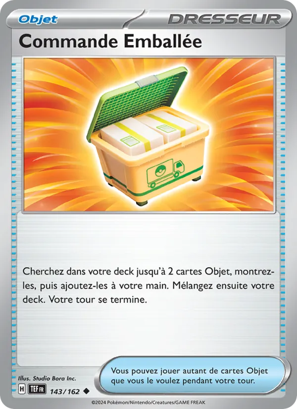 Carte Commande Emballée 143/162 – Forces Temporelles