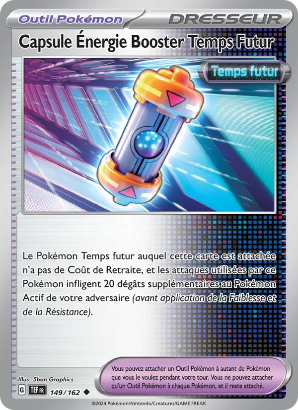 Carte Capsule Énergie Booster Temps Futur 149/162 – Forces Temporelles