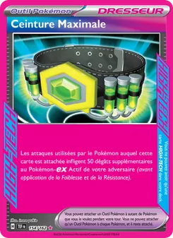 Carte Ceinture Maximale 154/162 – Forces Temporelles