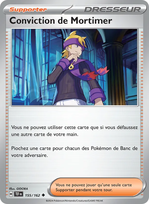Carte Conviction de Mortimer 155/162 – Forces Temporelles