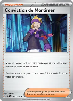 Carte Conviction de Mortimer 155/162 – Forces Temporelles