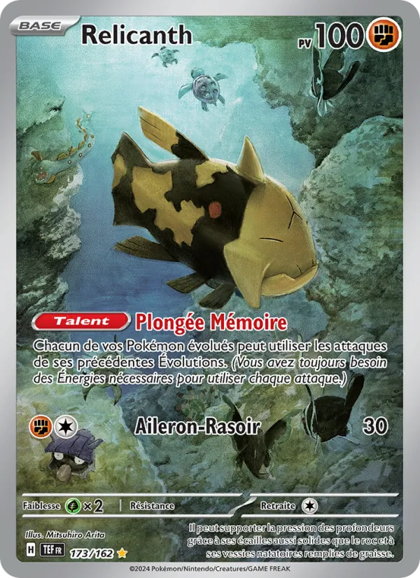 Carte Relicanth 173/162 – Forces Temporelles