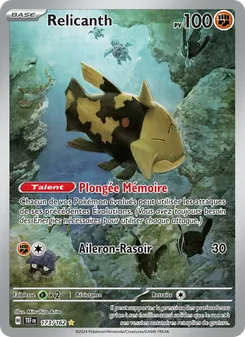 Carte Relicanth 173/162 – Forces Temporelles