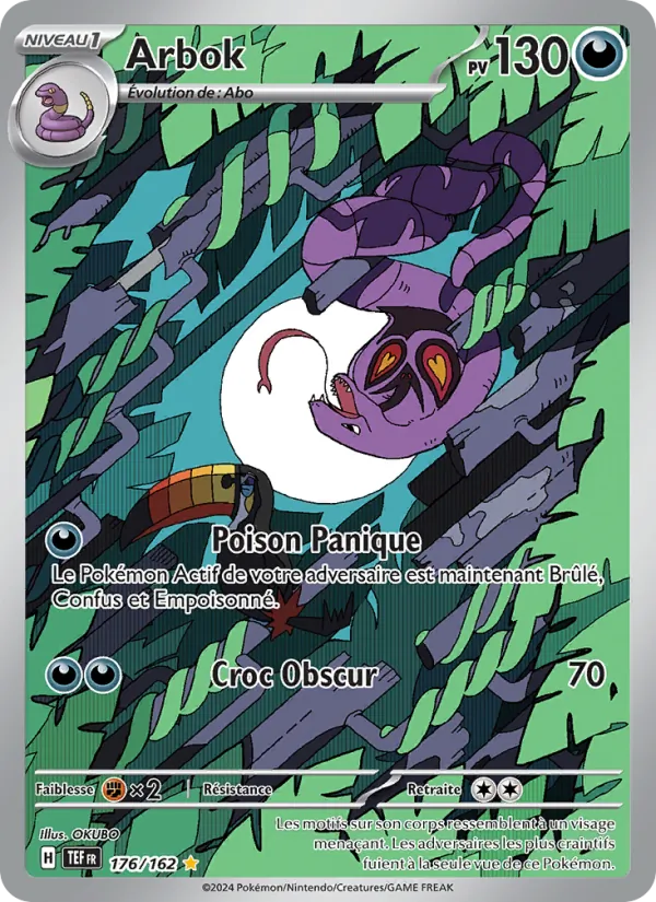 Carte Arbok 176/162 – Forces Temporelles