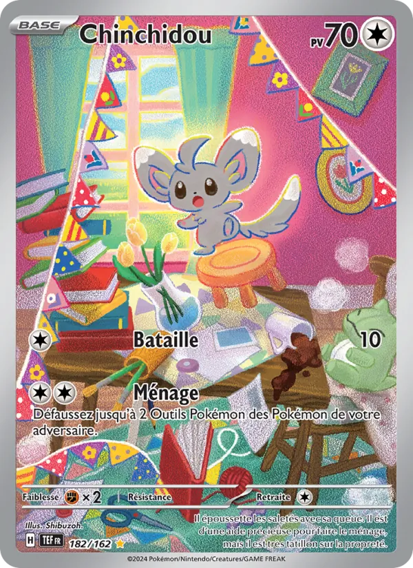 Carte Chinchidou 182/162 – Forces Temporelles