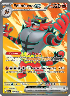 Carte Félinferno-ex 187/162 – Forces Temporelles