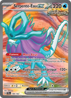 Carte Serpente-Eau-ex 189/162 – Forces Temporelles
