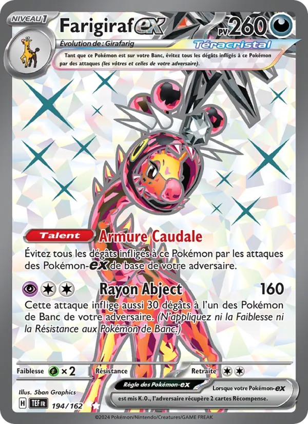 Carte Farigiraf-ex 194/162 – Forces Temporelles