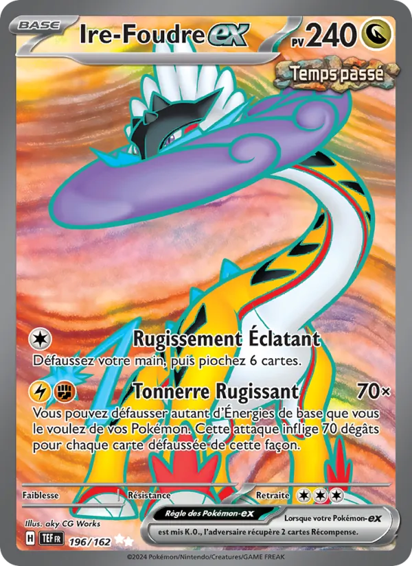 Carte Ire-Foudre-ex 196/162 – Forces Temporelles