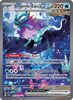 Carte Serpente-Eau-ex 205/162 – Forces Temporelles