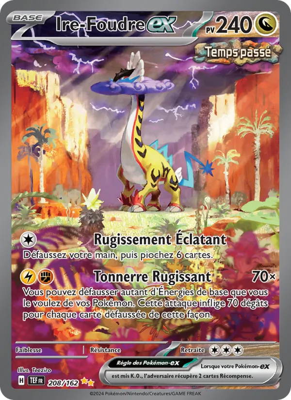 Carte Ire-Foudre-ex 208/162 – Forces Temporelles