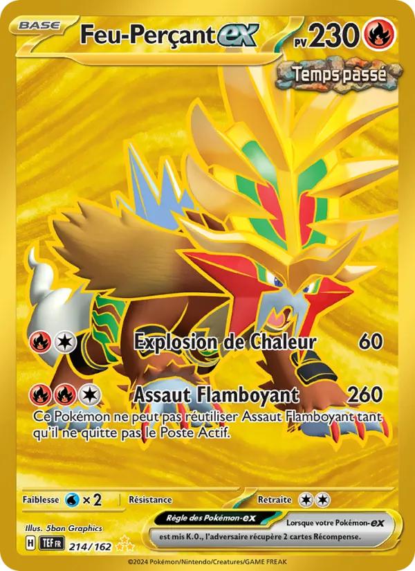 Carte Feu-Perçant-ex 214/162 – Forces Temporelles