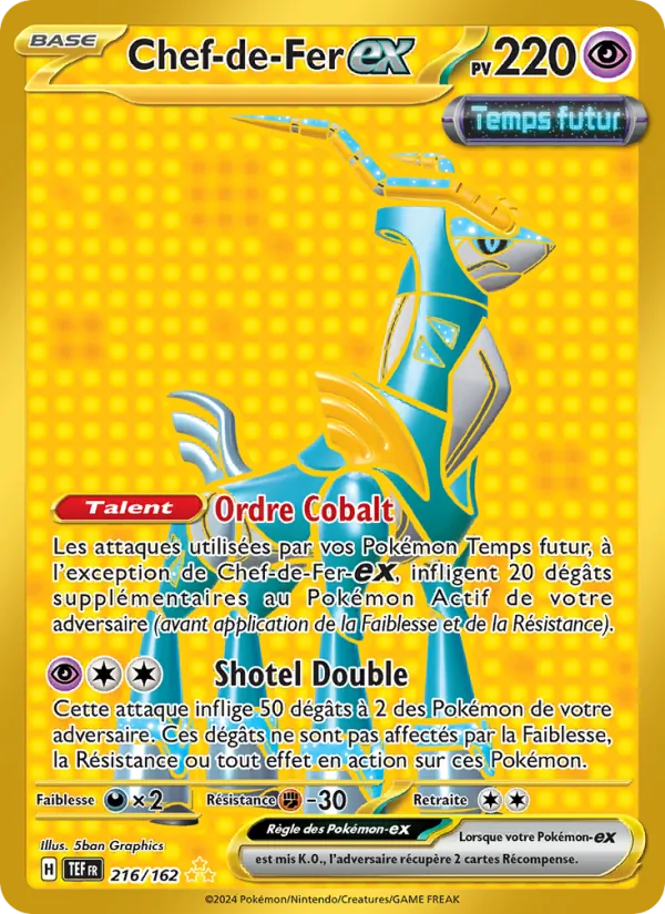 Carte Chef-de-Fer-ex 216/162 – Forces Temporelles